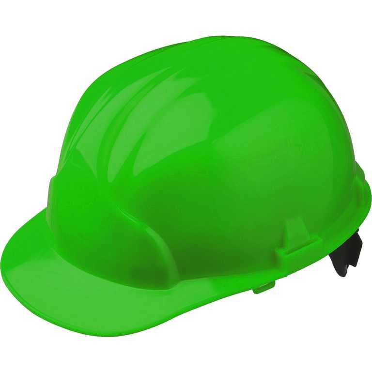 зеленый - Каска строительная Лидер (зелёный)