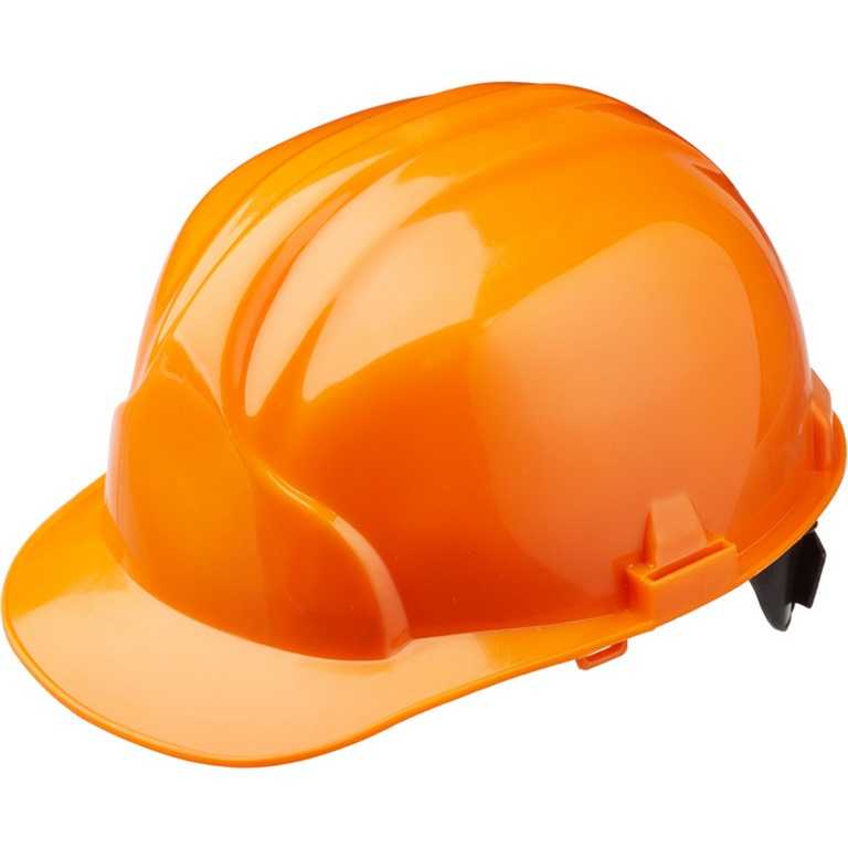 оранжевый - Каска строительная Лидер (оранжевый)