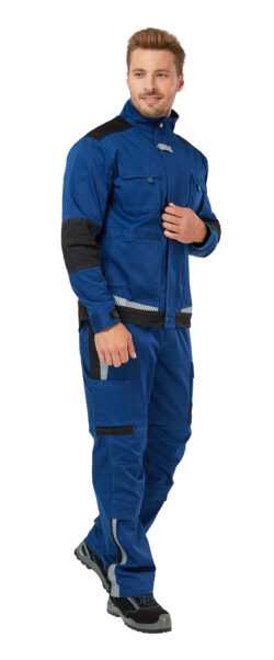 Азур 250x602 - Куртка рабочая мужская летняя Azur, цвет синий/черный