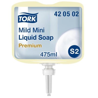 Картридж с жидким мылом одноразовый TORK (Система S2) Premium 0,475 л