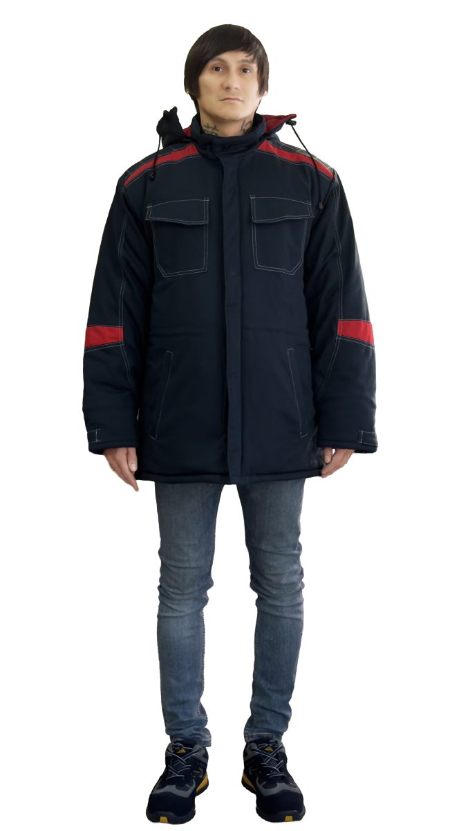 Куртка мужская утеплённая х/б Куртка мужская утеплённая х/б