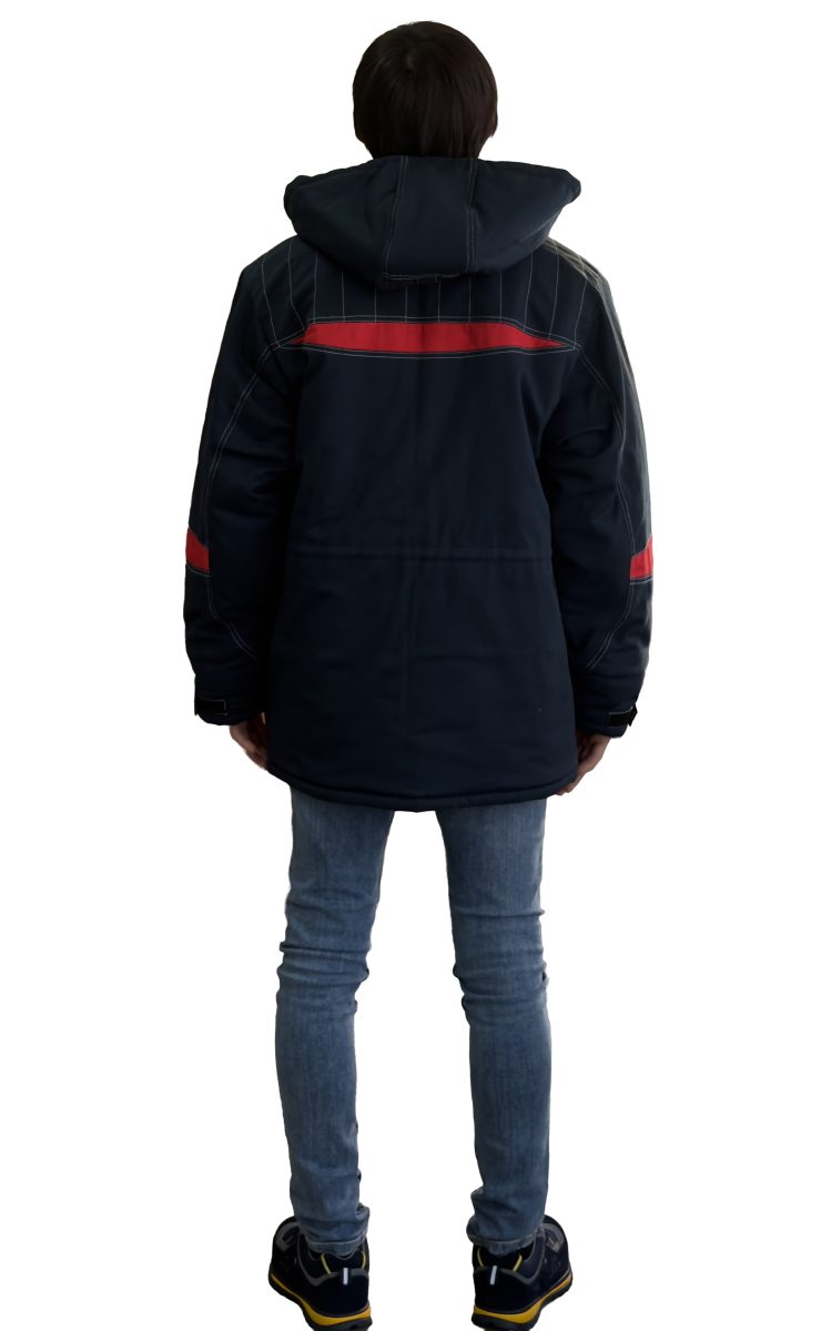 Спина Куртка мужская утеплённая х/б