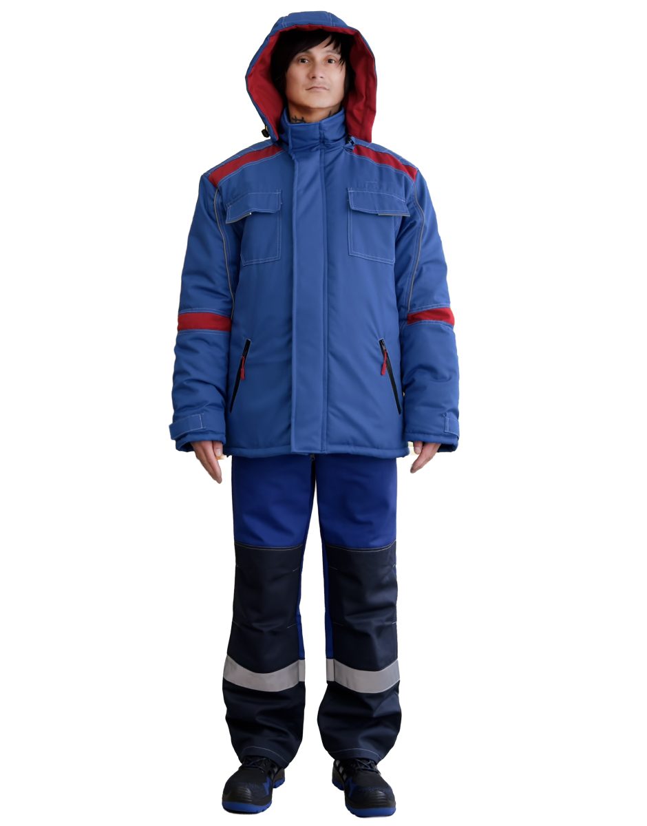 Перед2 Куртка мужская утепленная х/б